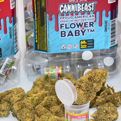 CANNIBEAST 1GR THCA FLOWER 60 x 1G EACH