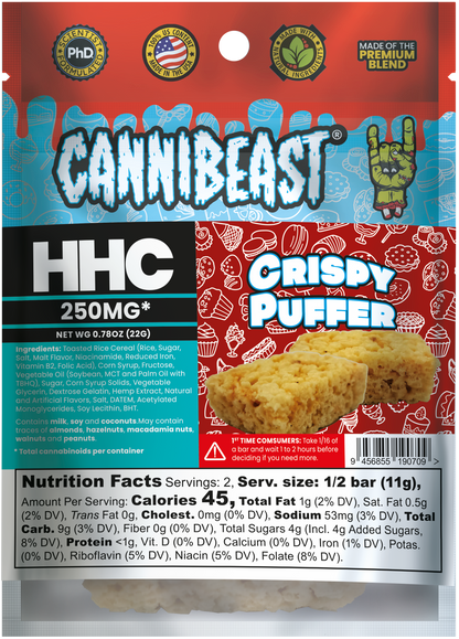 Cannibeast HHC Edibles 250mg