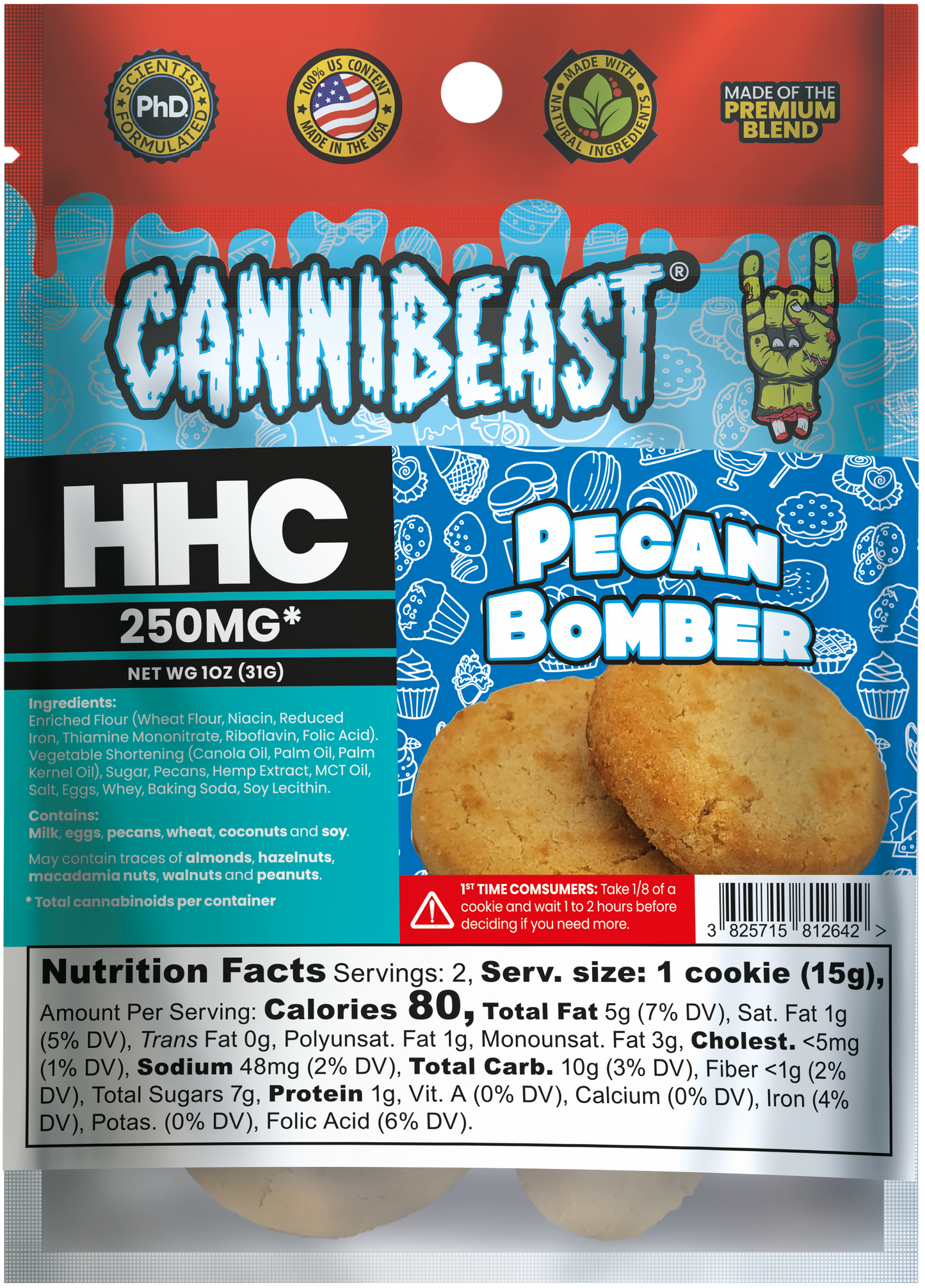 Cannibeast HHC Edibles 250mg